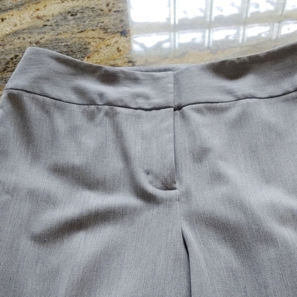 Ann Taylor Loft Gray stretch  classy pants🌹 - Picture 4 of 6